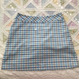 Adidas Size 4 Women’s Gingham Golf Skort